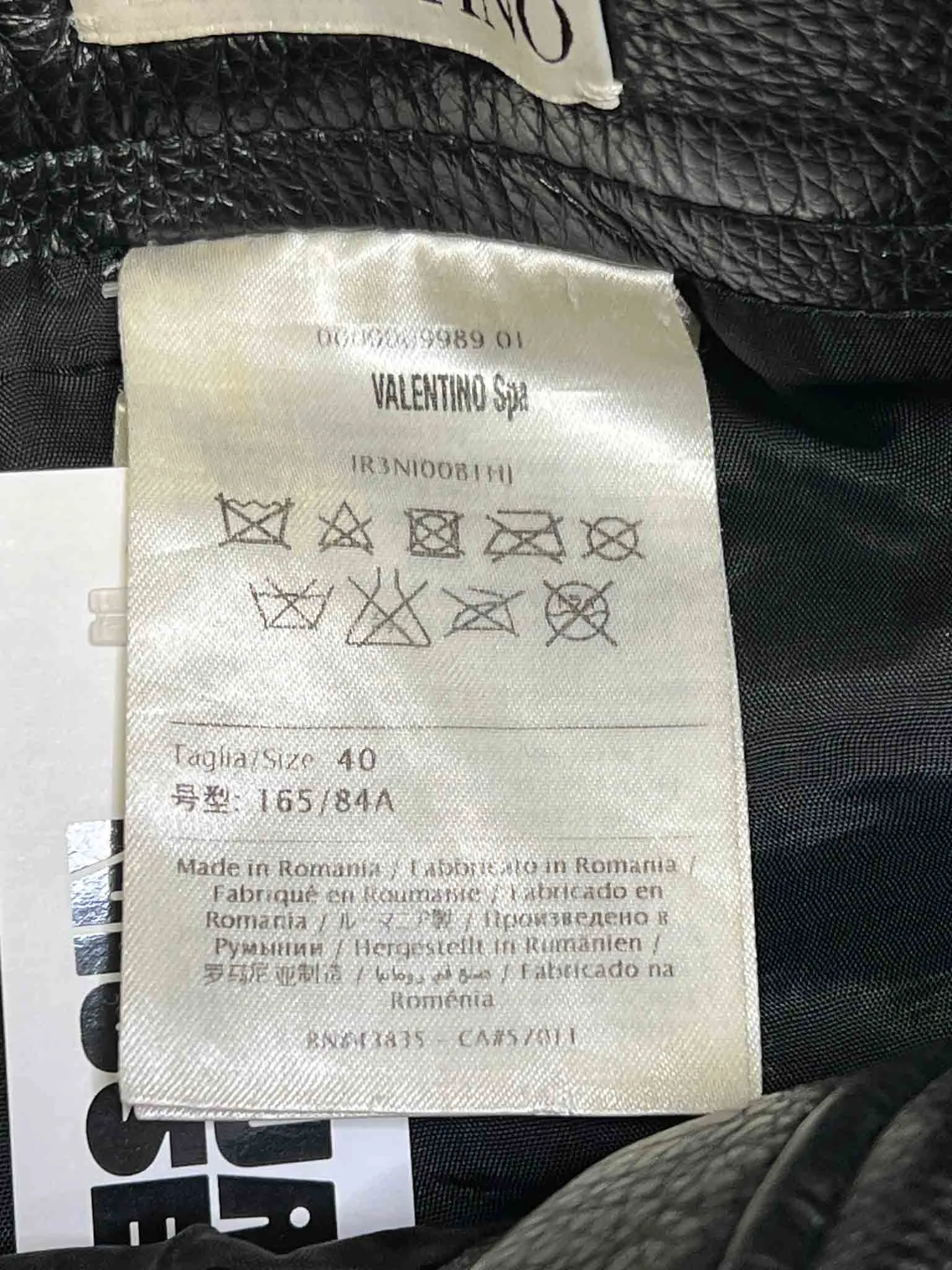 Size 12 | Red Valentino Leather Skirt