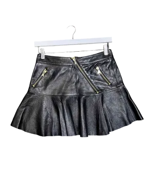 Size 12 | Red Valentino Leather Skirt