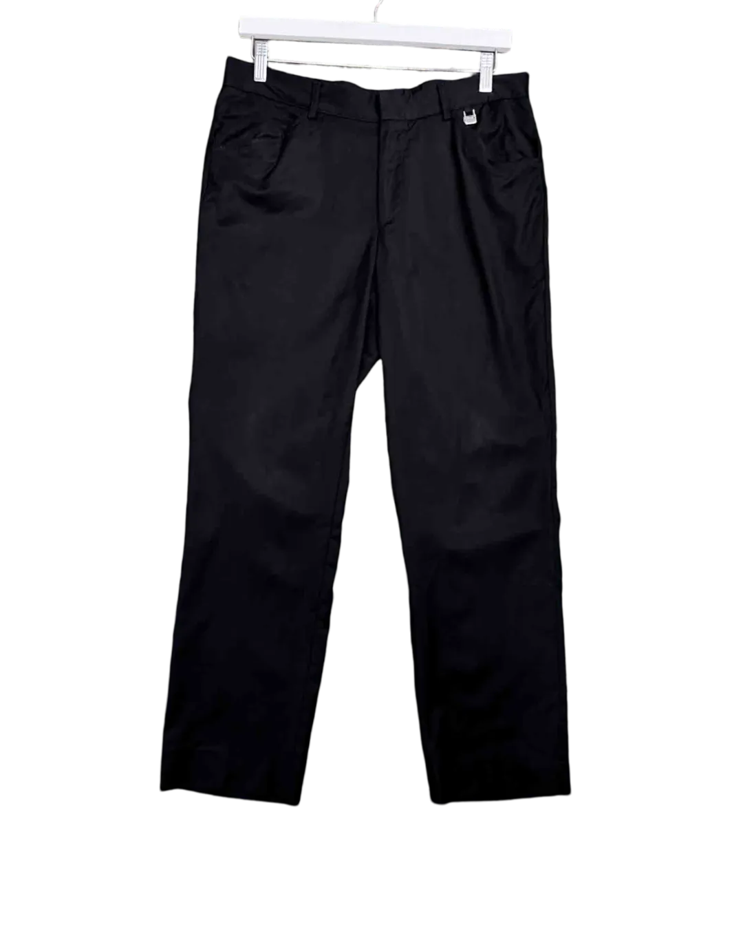 Size 34 | Versace Classic Black Wool Pants