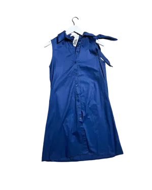 Size 8 | On Parks Navy Tie Shoulder Dress