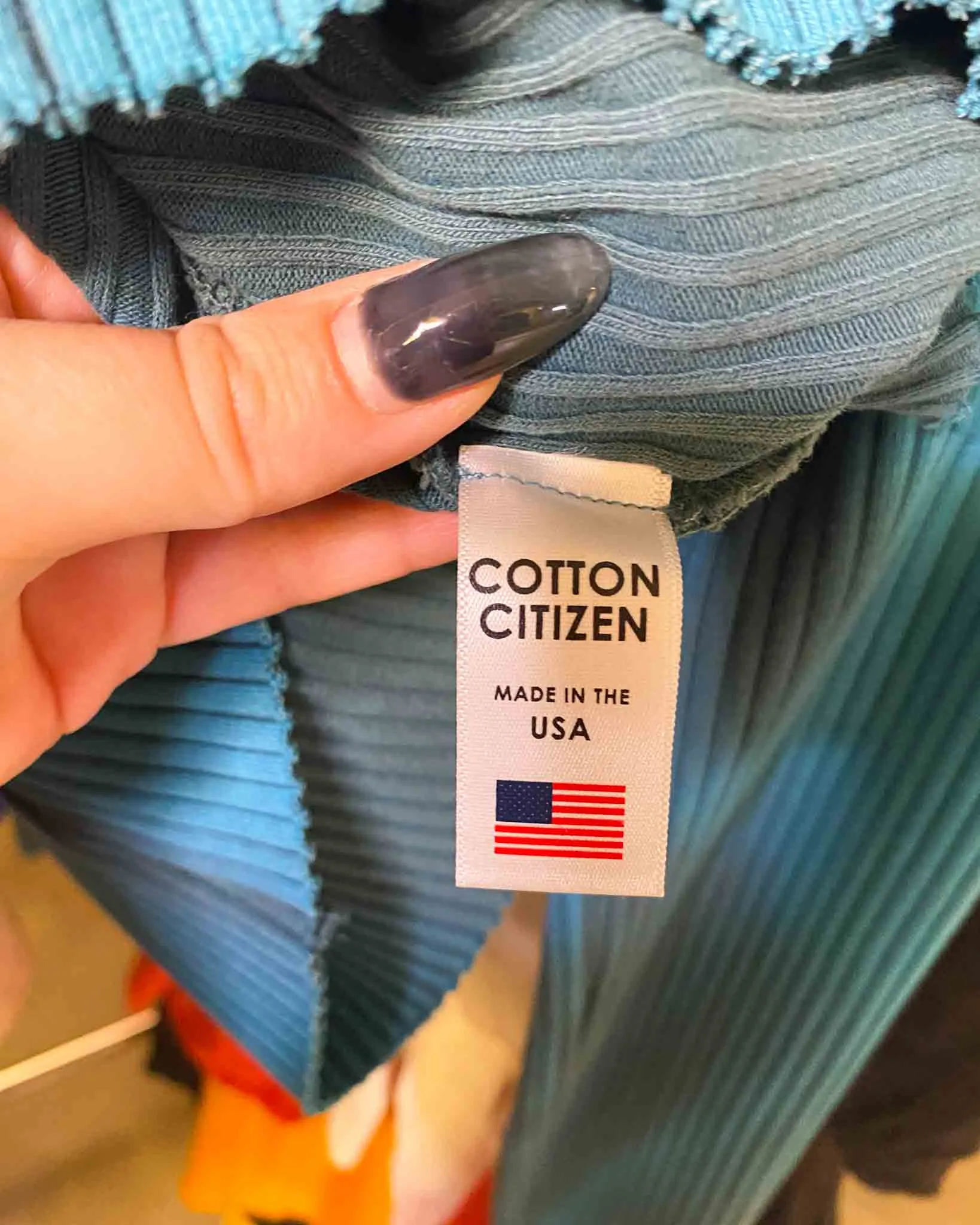Size S | Cotton Citizen Ribbed Polo Top