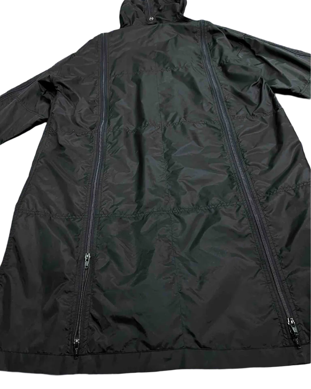 Size S | Final Home Black Long Spray Coat
