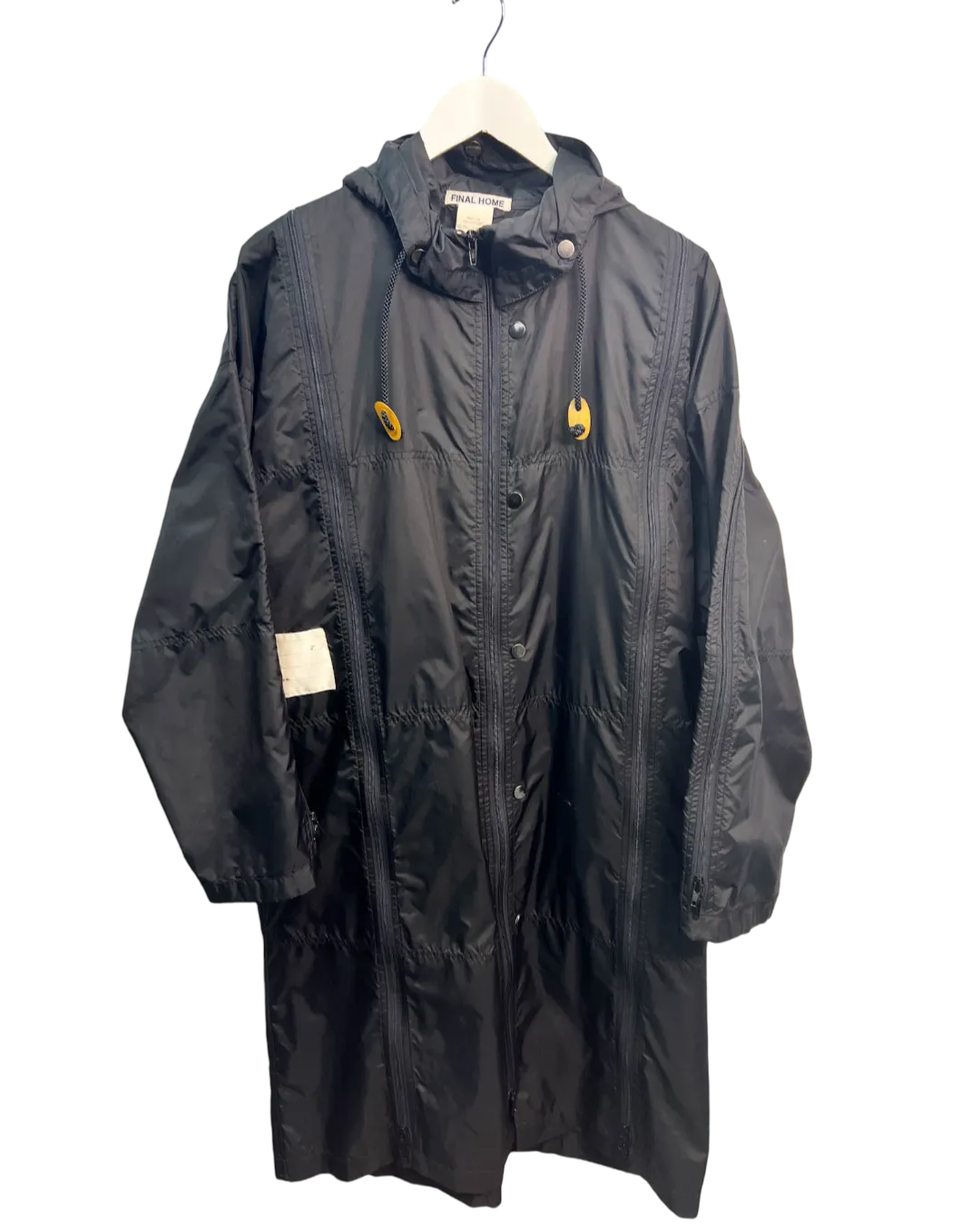 Size S | Final Home Black Long Spray Coat