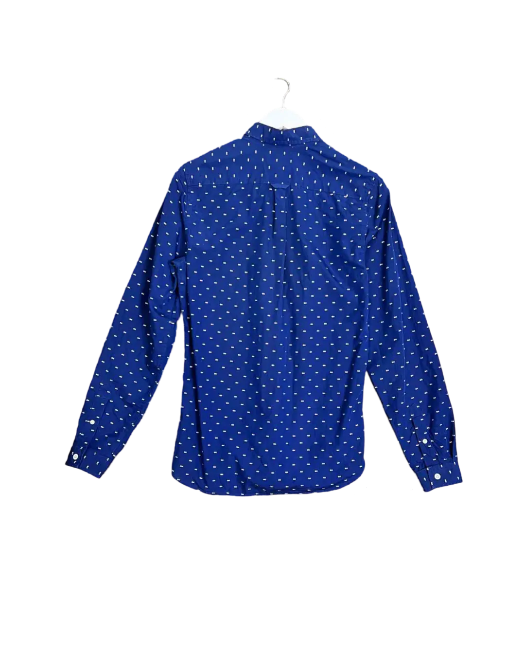 Size S | Fred Perry Blue Cotton Shirt