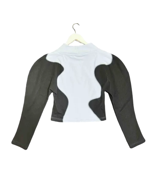 Size S | PAM Wavy Long Sleeve Top