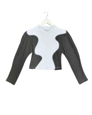 Size S | PAM Wavy Long Sleeve Top