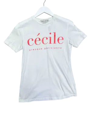 Size S | tre Ccile Logo T-shirt