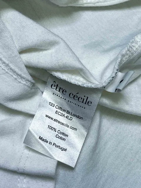 Size S | tre Ccile Logo T-shirt