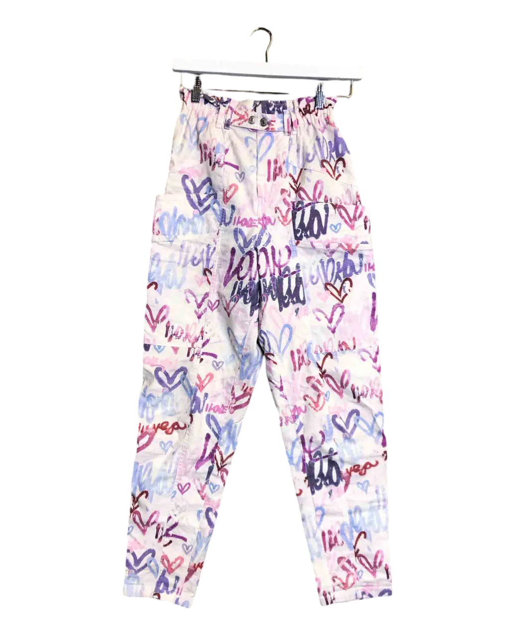 Size XS | Isabel Marant Printed Linen Twill Pants