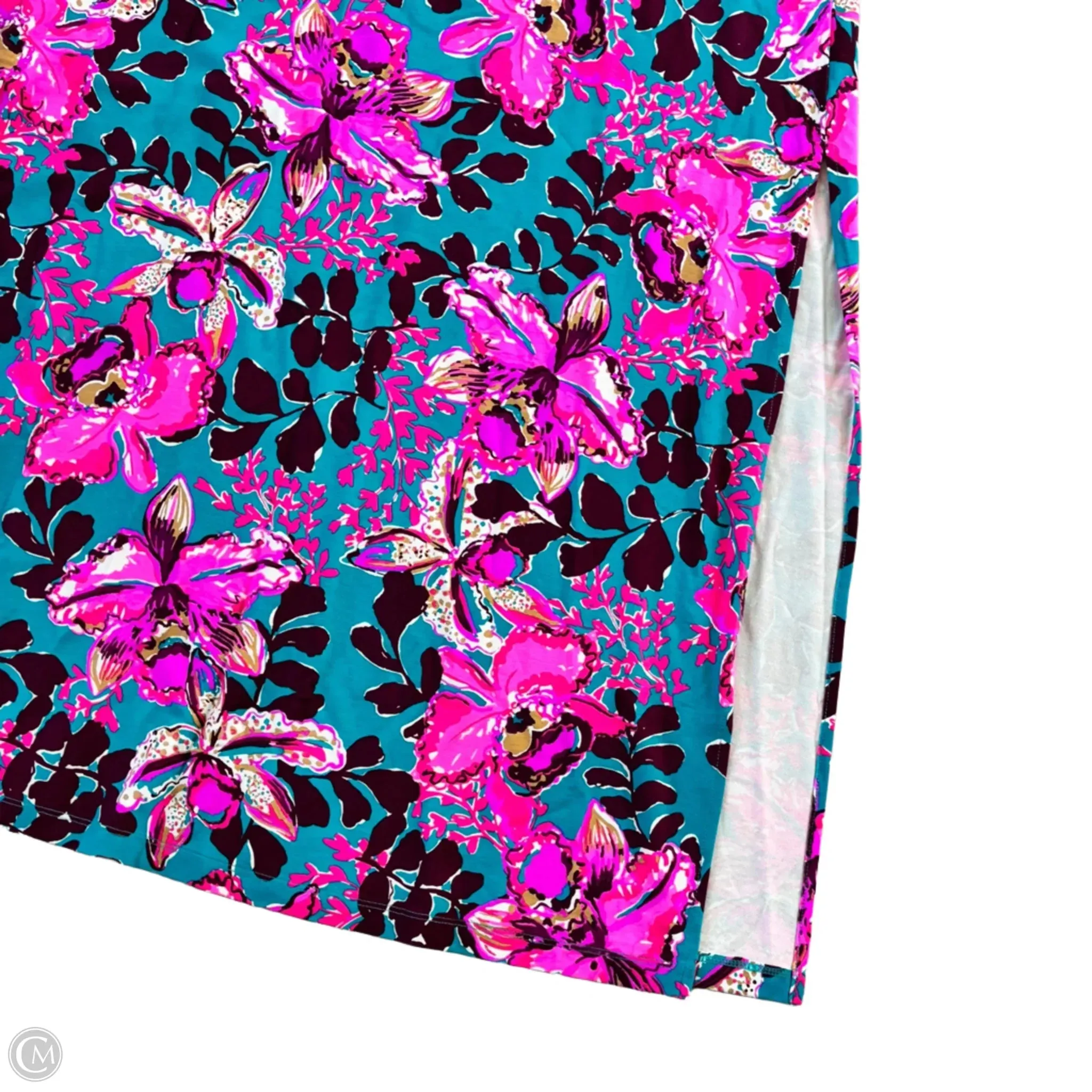 Skirt Designer By Lilly Pulitzer In Blue & Purple, Size: Xl