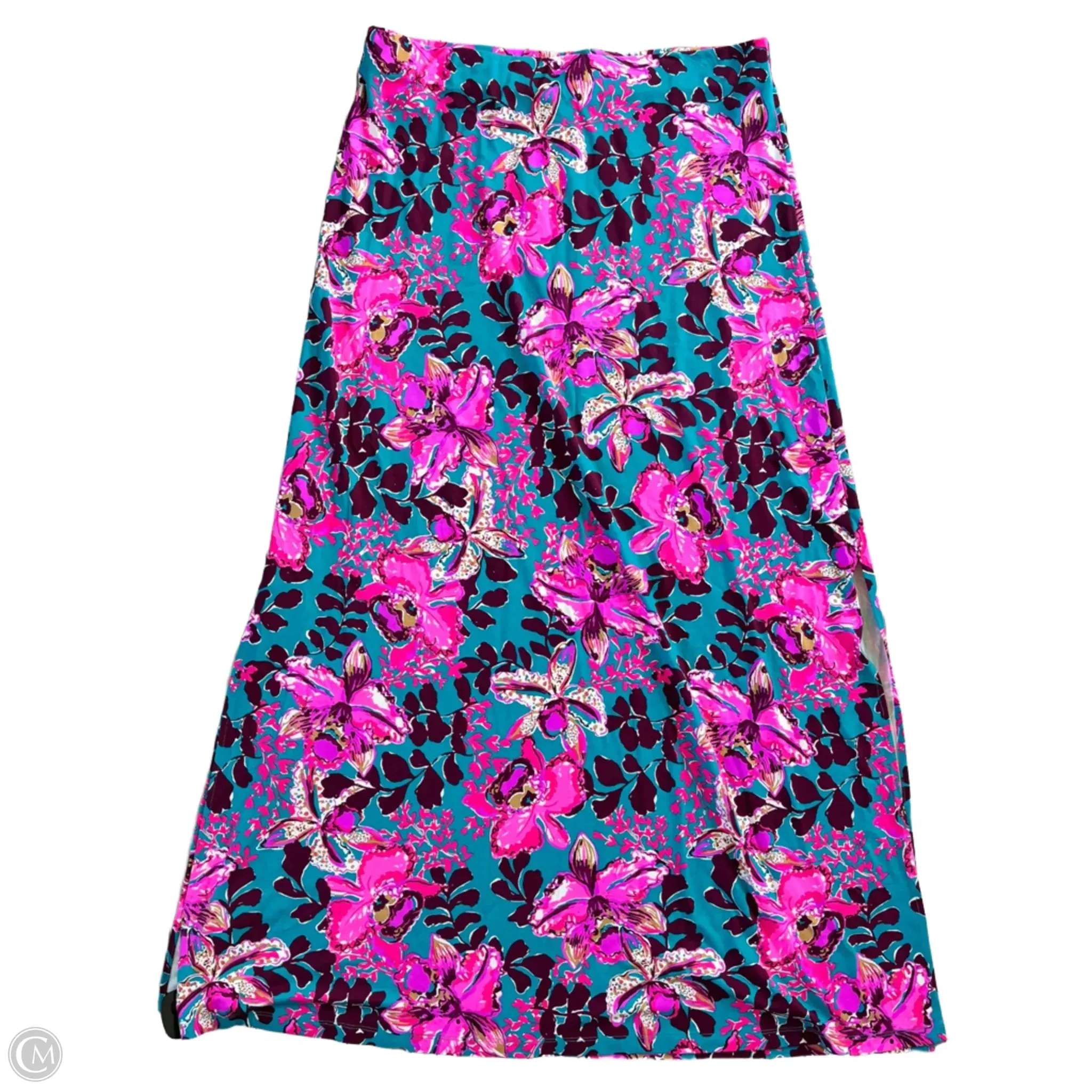 Skirt Designer By Lilly Pulitzer In Blue & Purple, Size: Xl