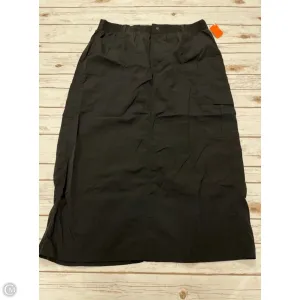 Skirt Maxi By Aerie In Black, Size: Xl