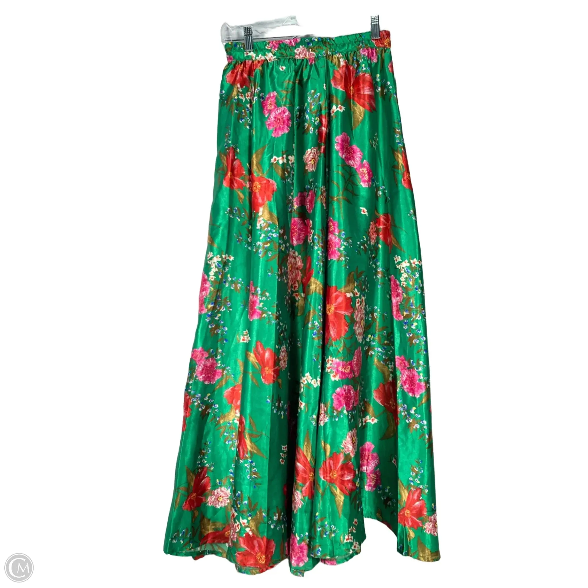 Skirt Maxi By Clothes Mentor In Green, Size: 16