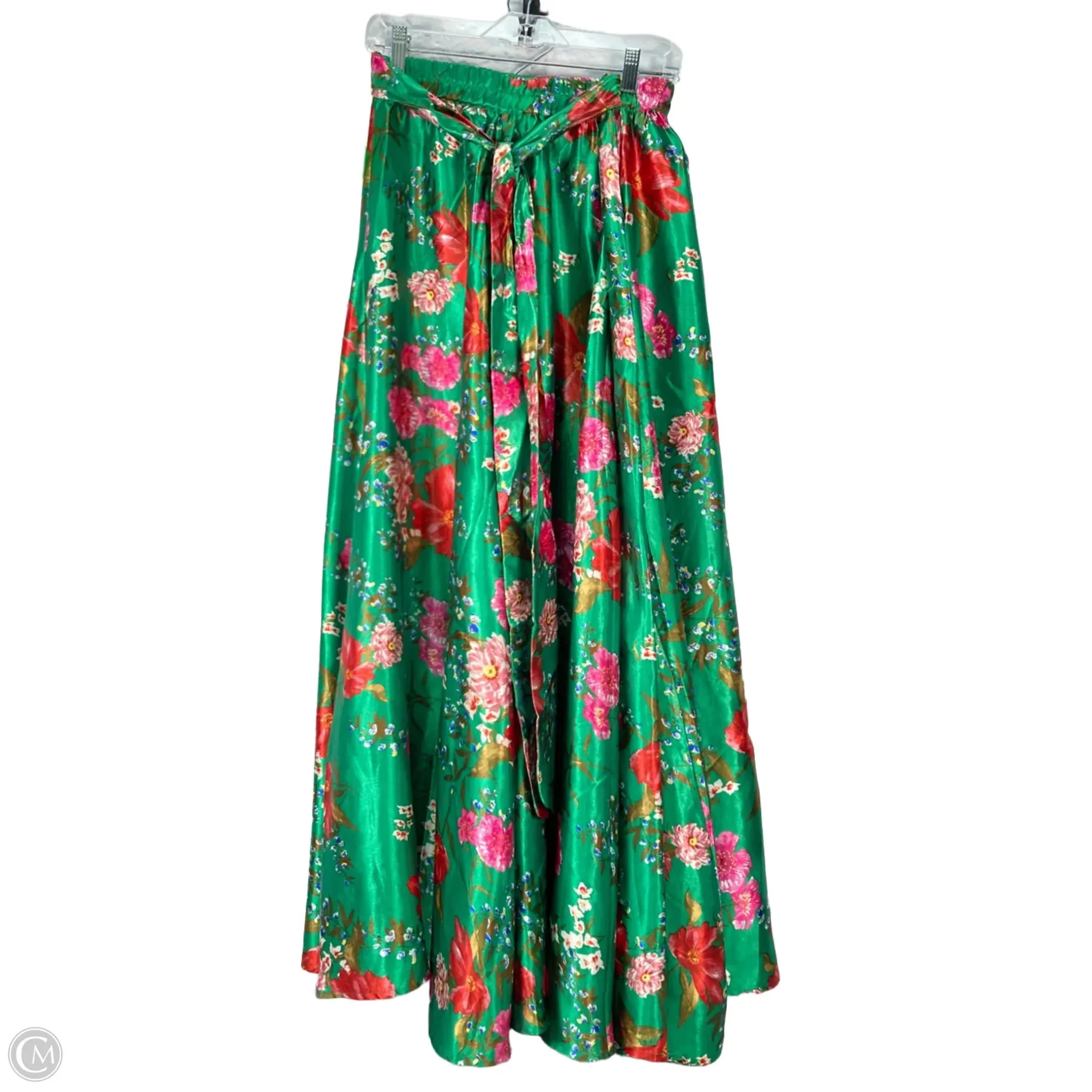 Skirt Maxi By Clothes Mentor In Green, Size: 16