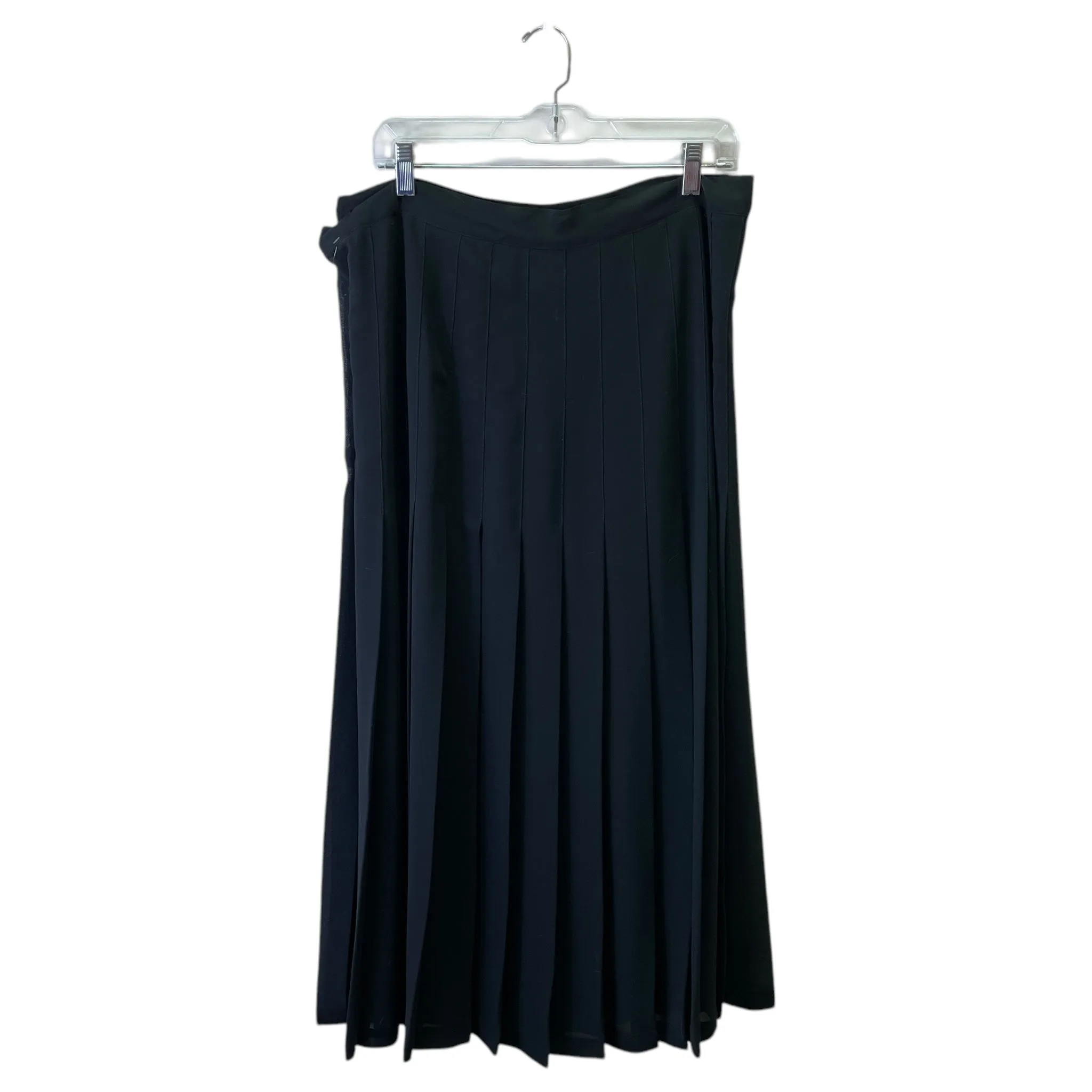 Skirt Maxi By de Classico In Black, Size:16