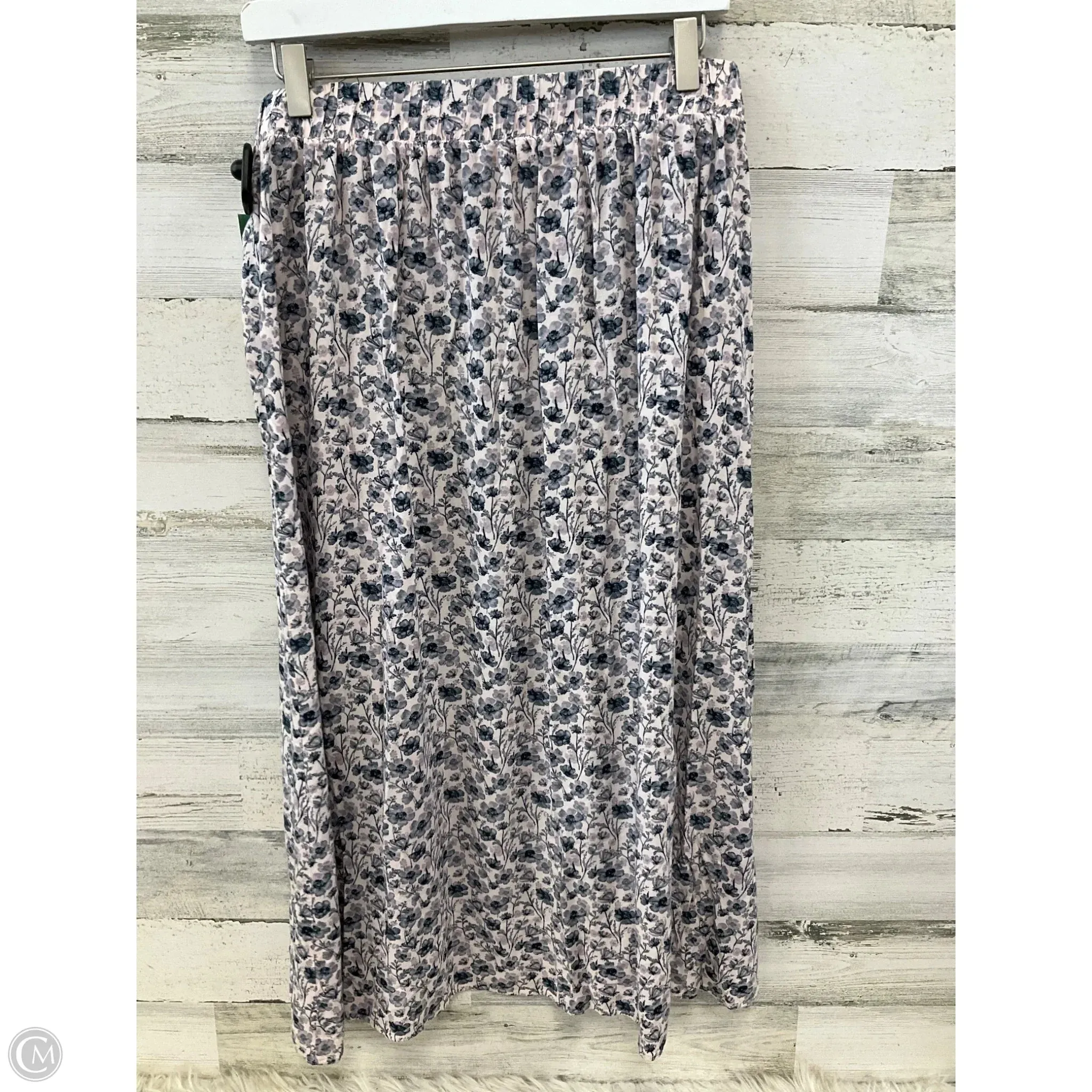 Skirt Maxi By Maurices In Blue & Pink, Size: M