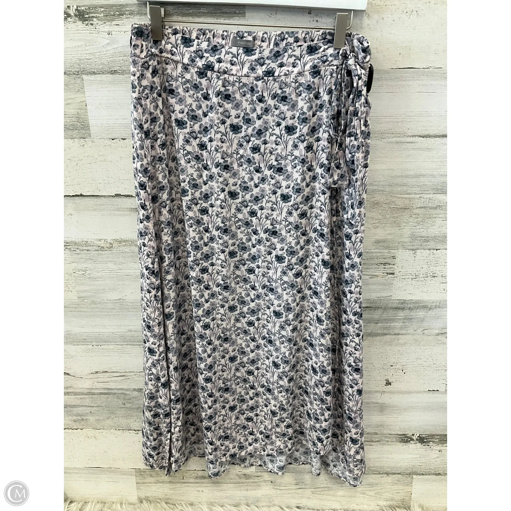 Skirt Maxi By Maurices In Blue & Pink, Size: M