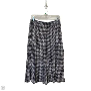 Skirt Maxi By White House Black Market In Black & Purple, Size: 4