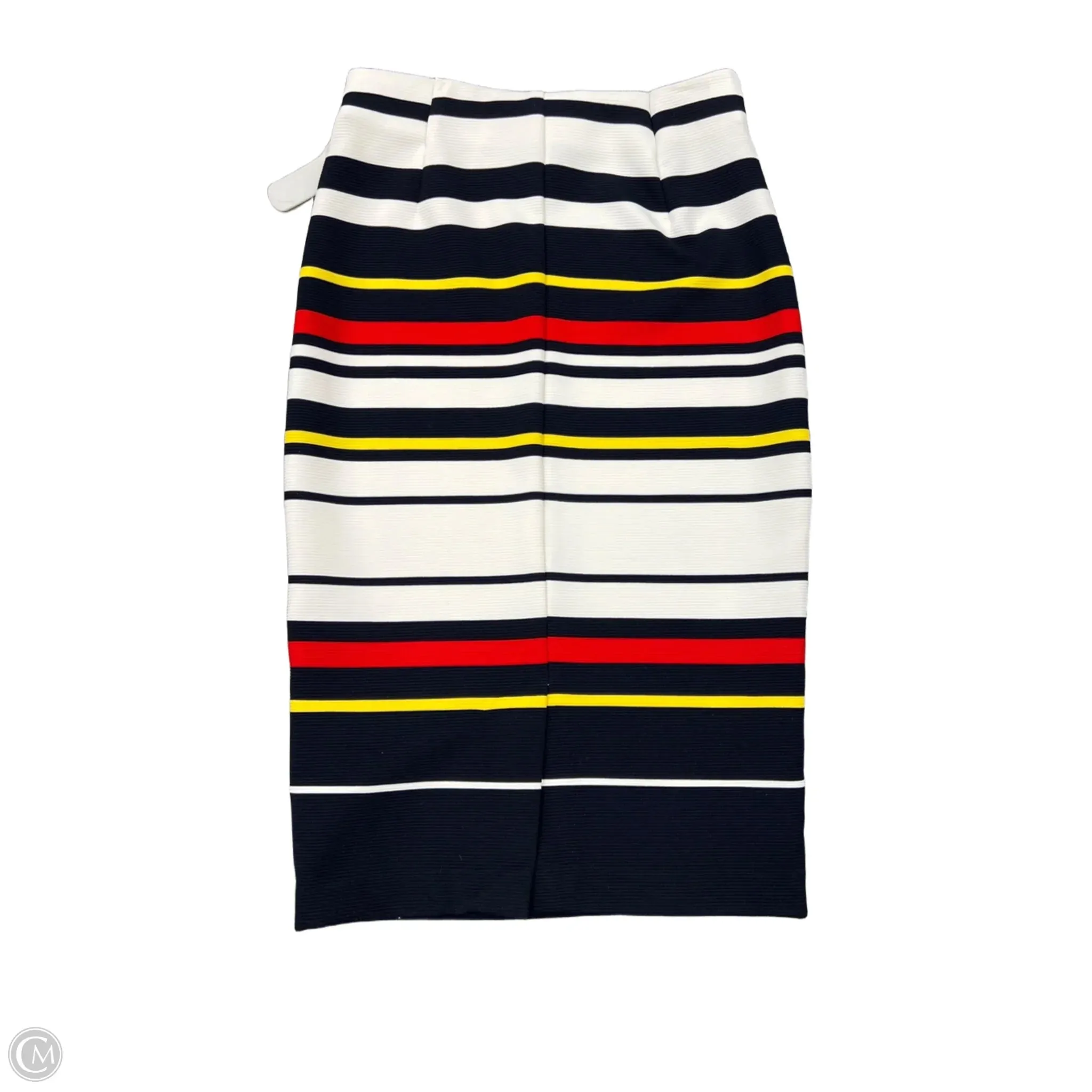 Skirt Midi By Eci In Striped Pattern, Size: Xs