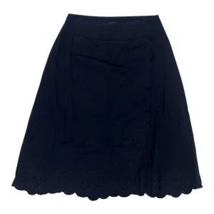 Skirt Midi By Talbots In Navy, Size:M