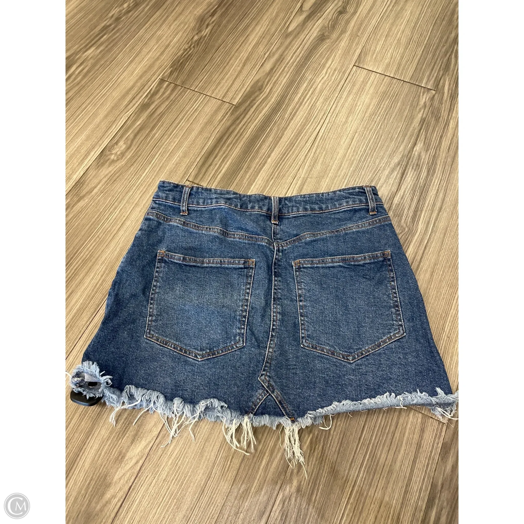 Skirt Mini & Short By Harper In Blue, Size: L