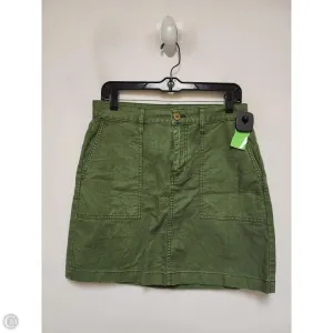 Skirt Mini & Short By J. Crew In Green, Size: 4