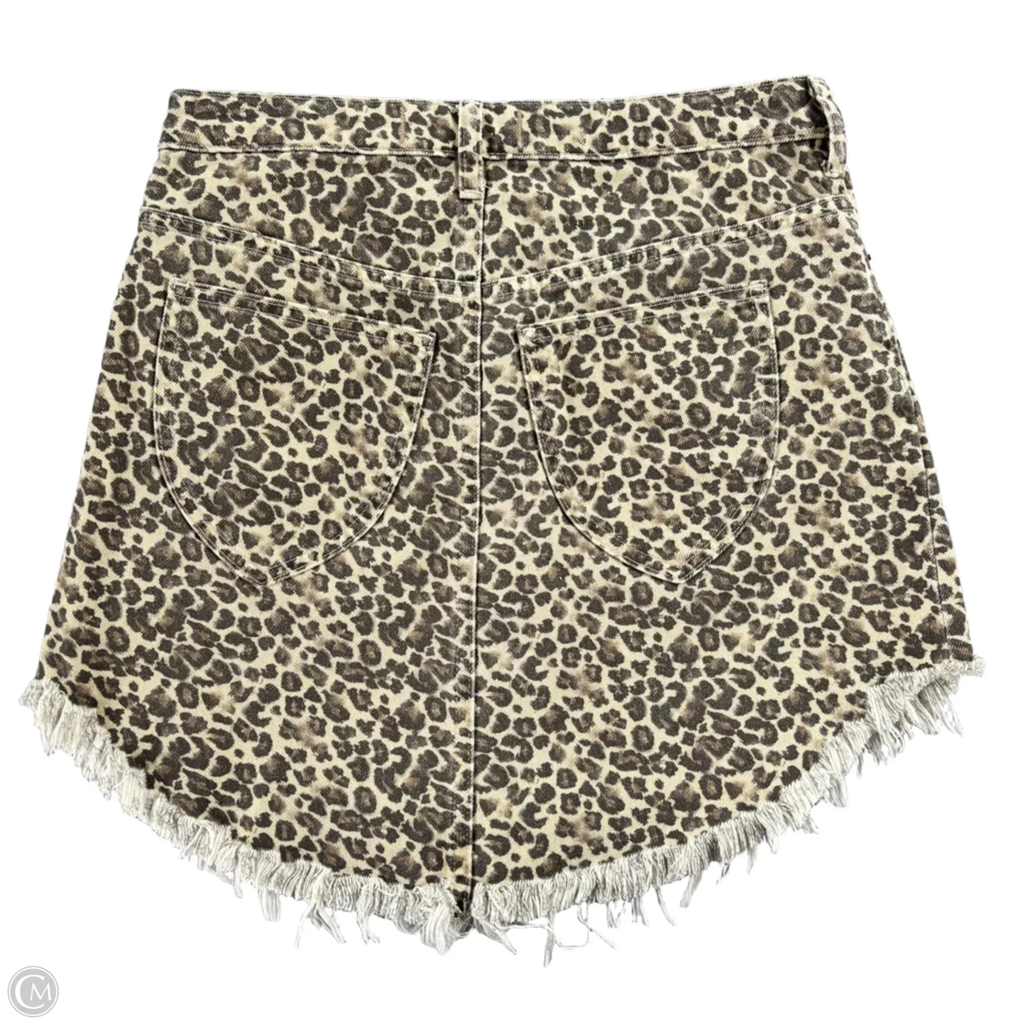 Skirt Mini & Short By We The Free In Animal Print, Size: 4