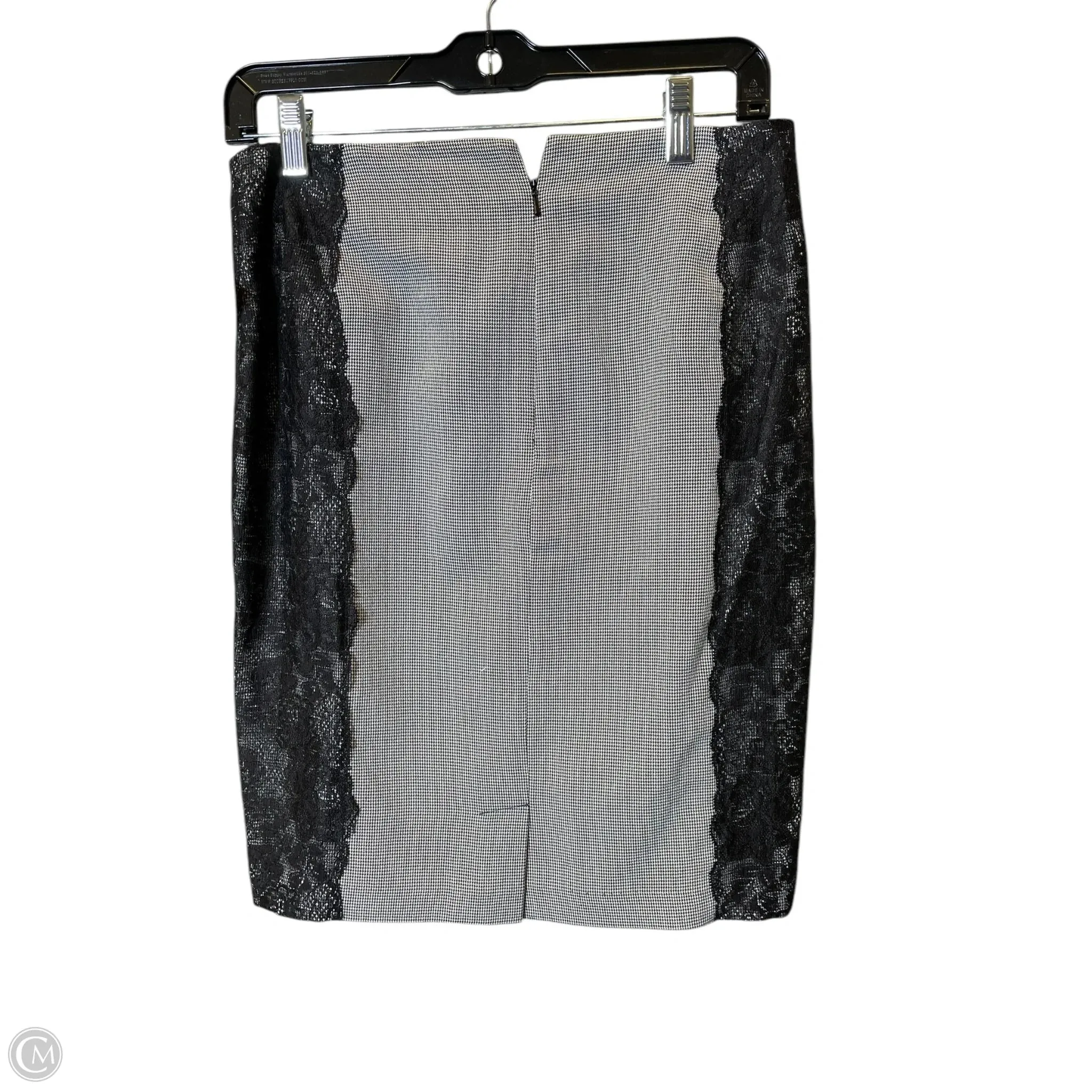 Skirt Set 2pc By Laundry In Black & White, Size: S
