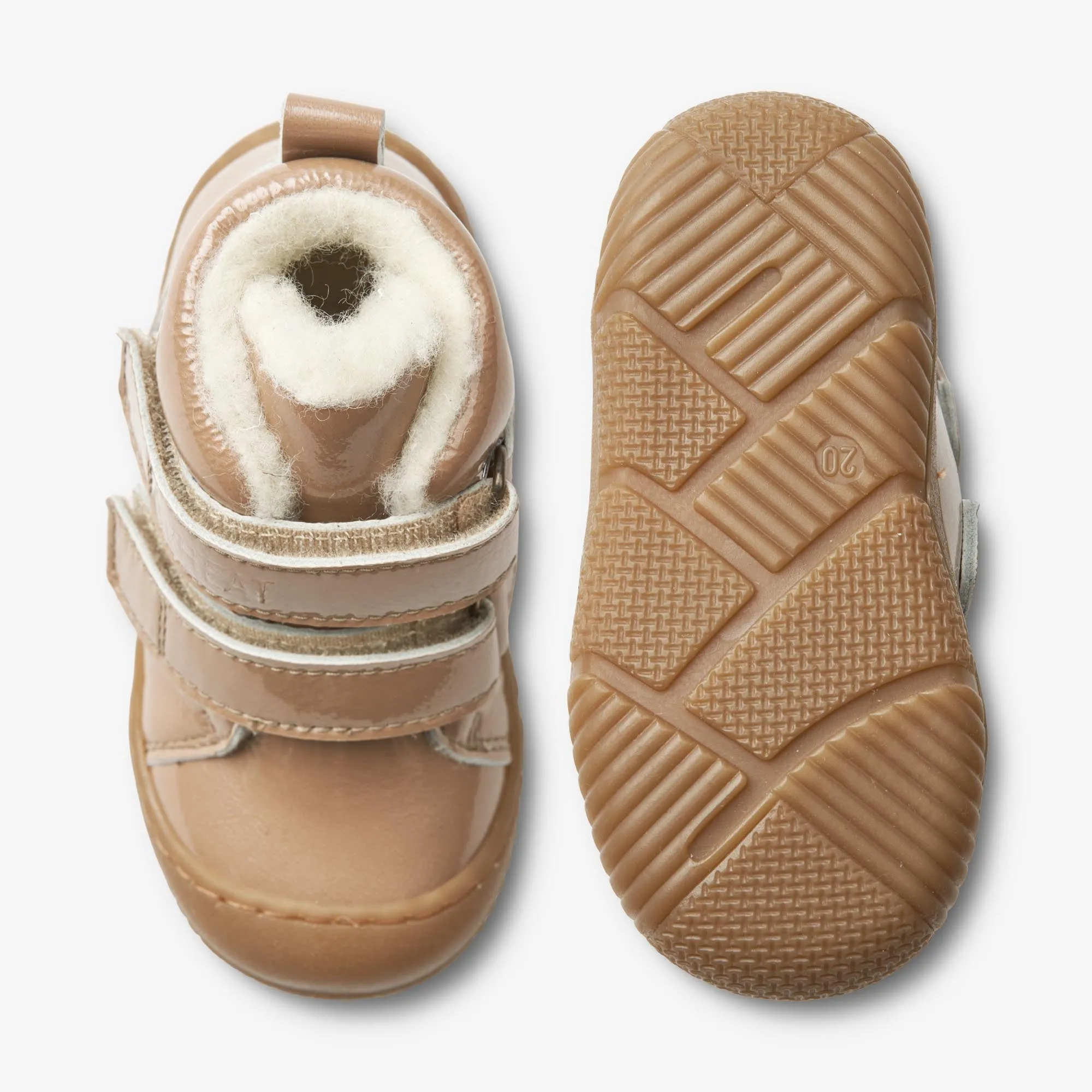 Snugga Wool Patent | Baby - beige Wheat