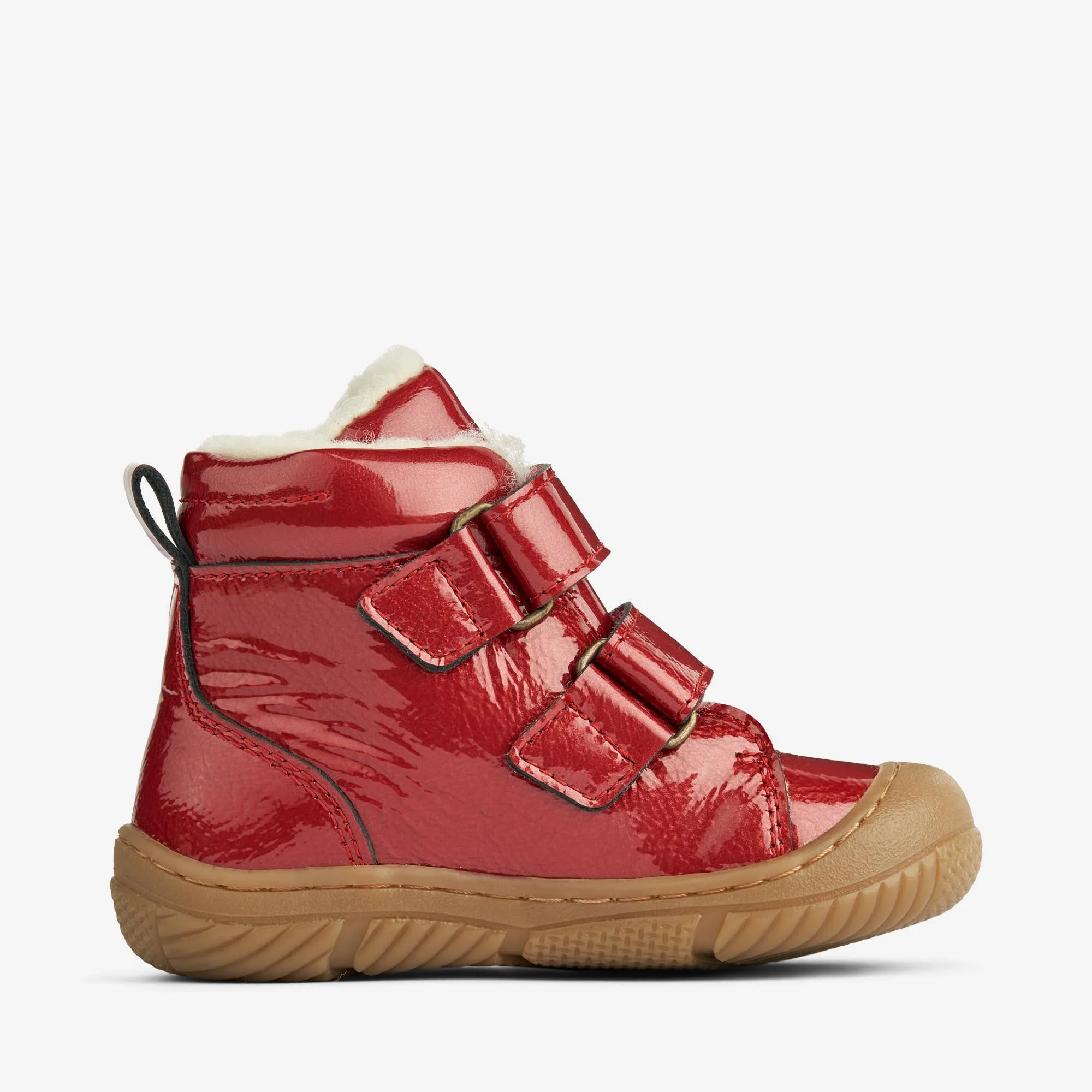 Snugga Wool Patent | Baby - red Wheat
