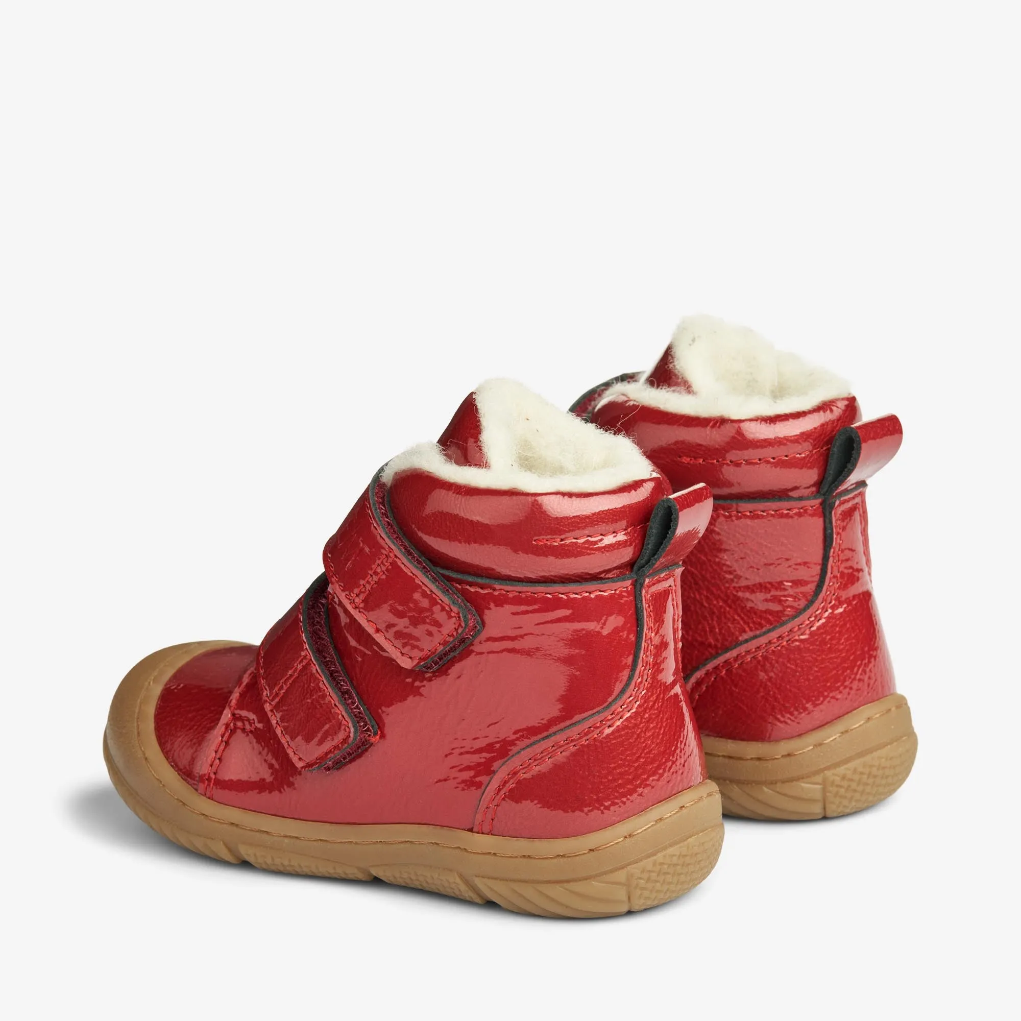 Snugga Wool Patent | Baby - red Wheat
