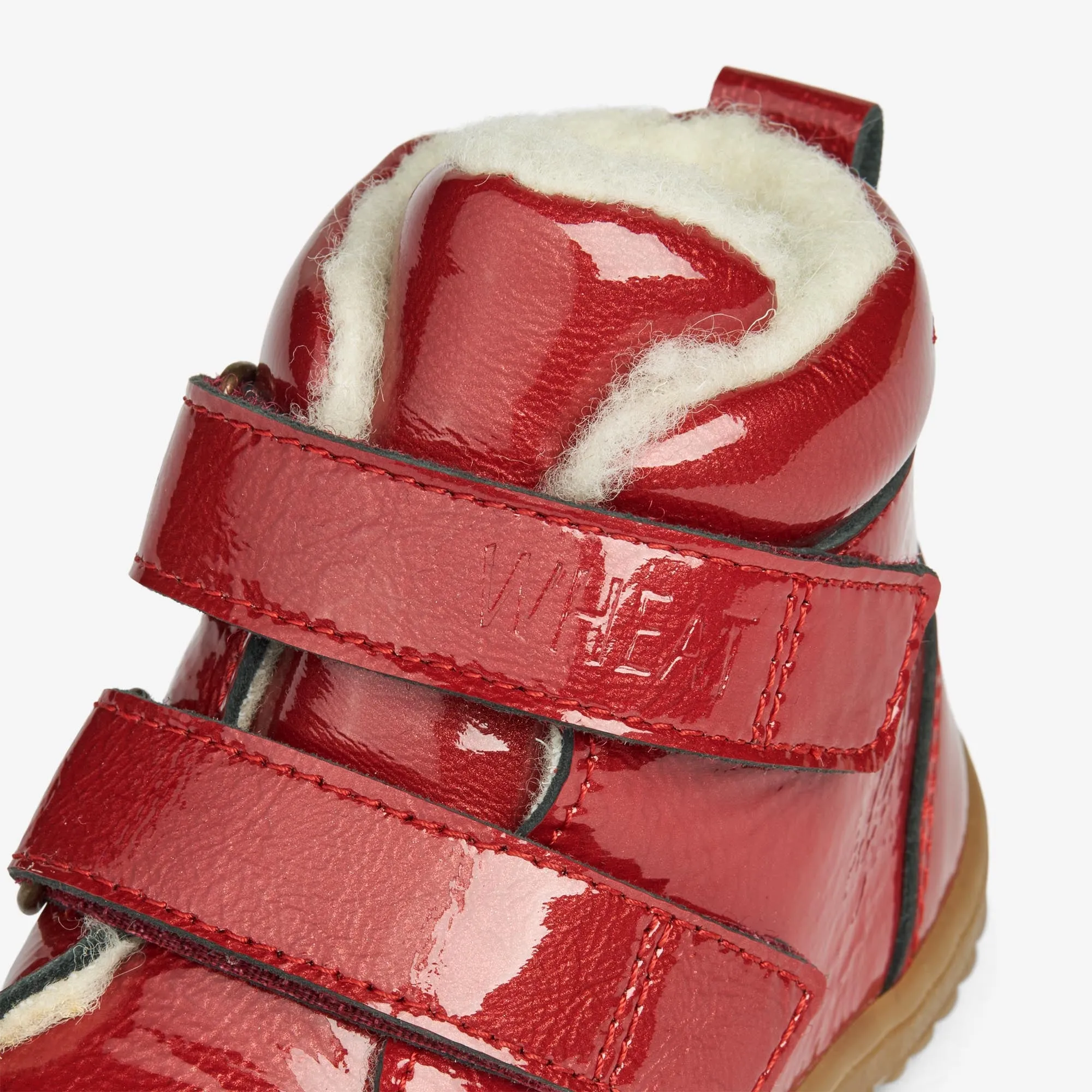 Snugga Wool Patent | Baby - red Wheat
