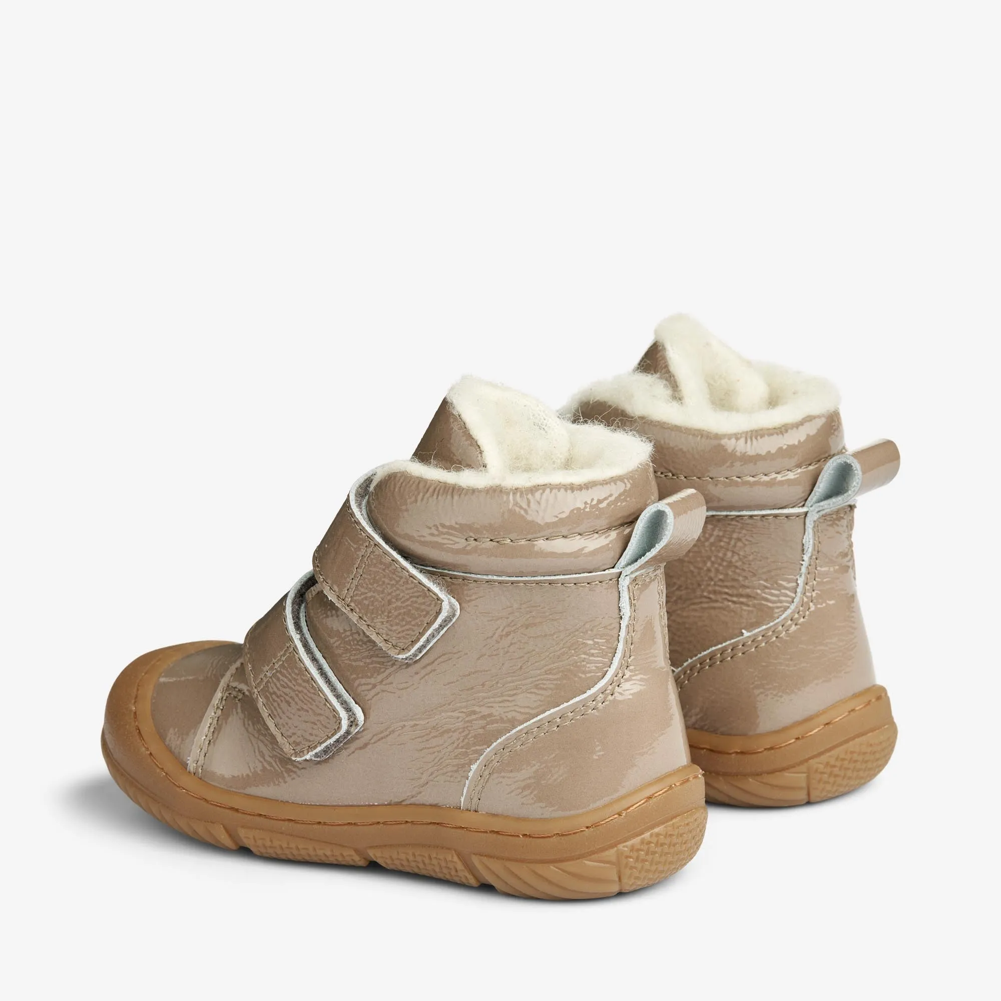 Snugga Wool Patent | Baby - taupe Wheat
