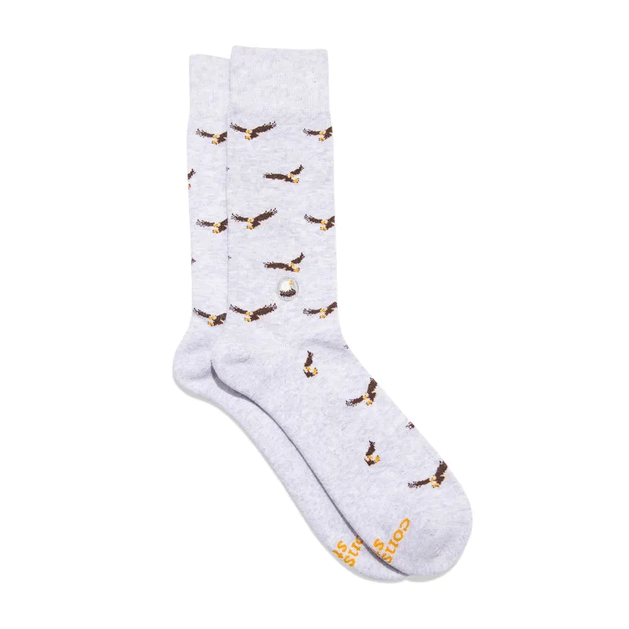 Socks That Protect Bald Eagles