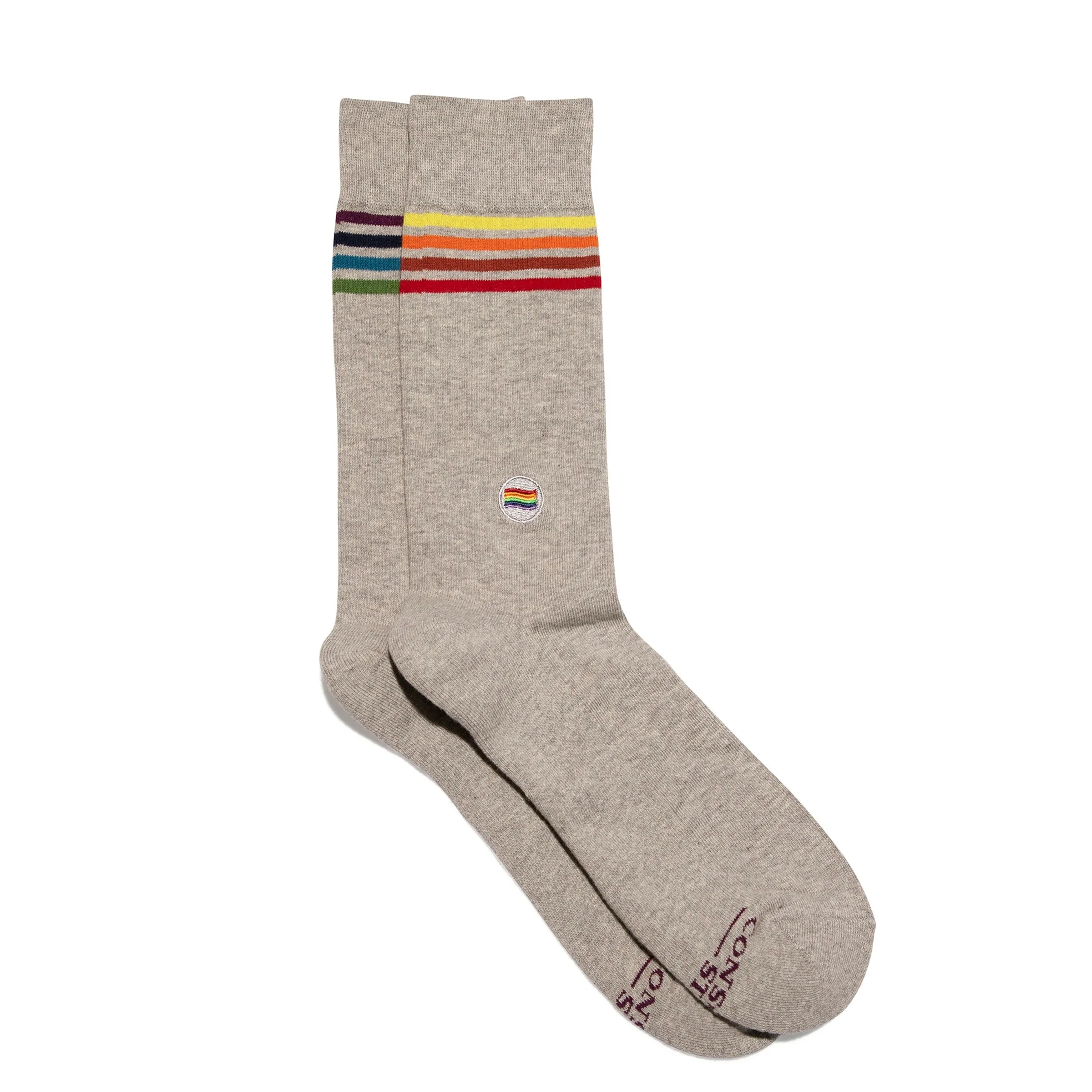 Socks that Save Lgbtq Lives - Grey