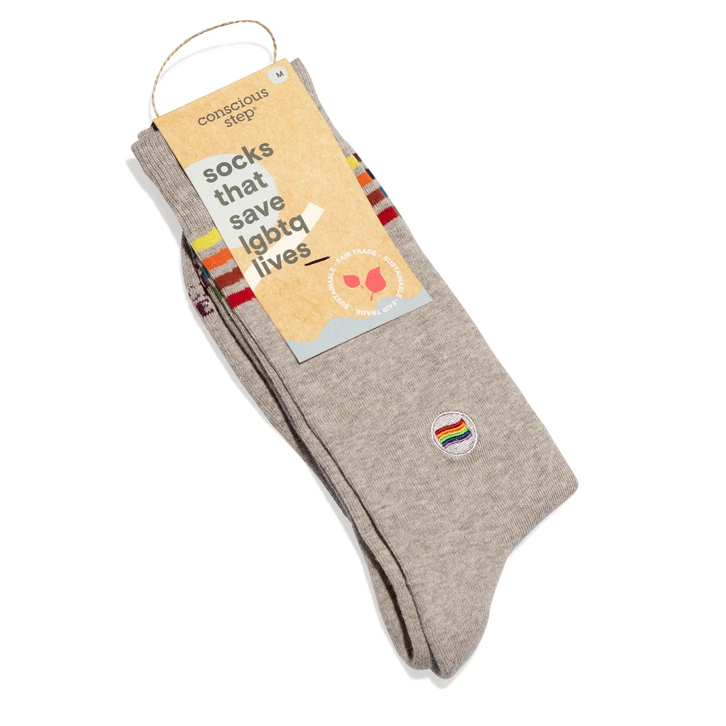 Socks that Save Lgbtq Lives - Grey