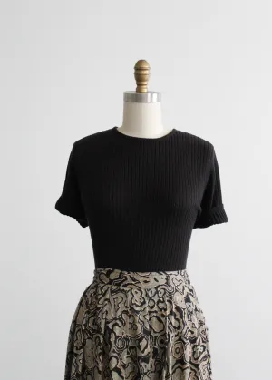 sonata knit tee 1919 Vintage
