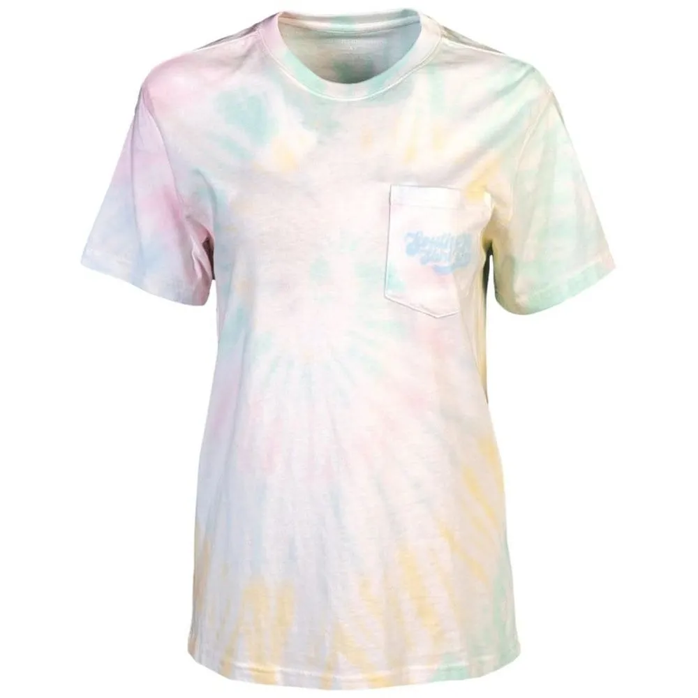 Southern Shirt Women's Feelin' Groovy Tie Dye Short Sleeve Tee