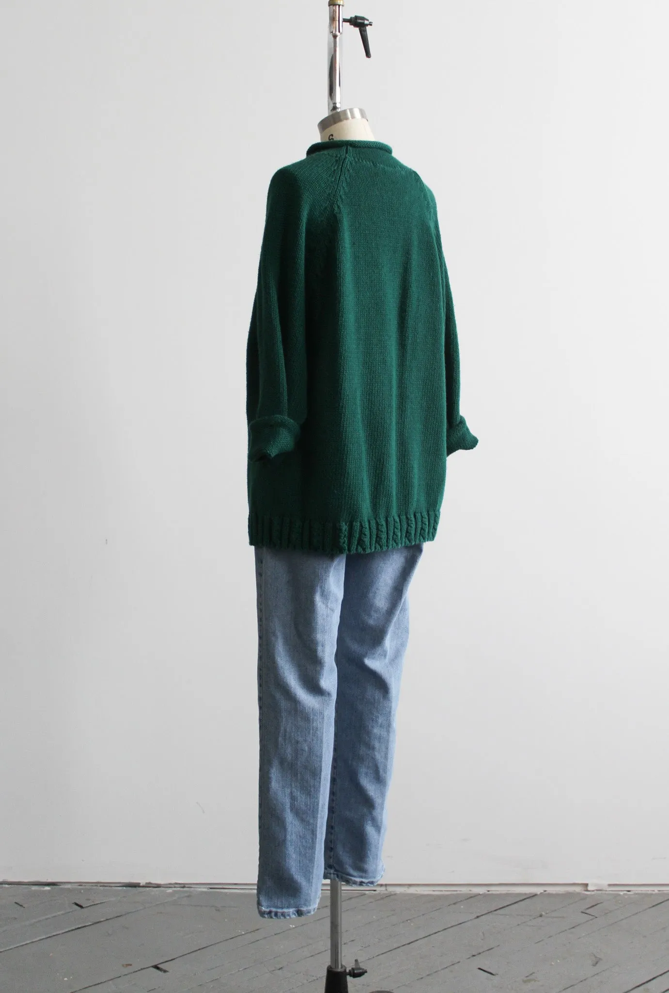 spruce cotton fisherman sweater 1919 Vintage
