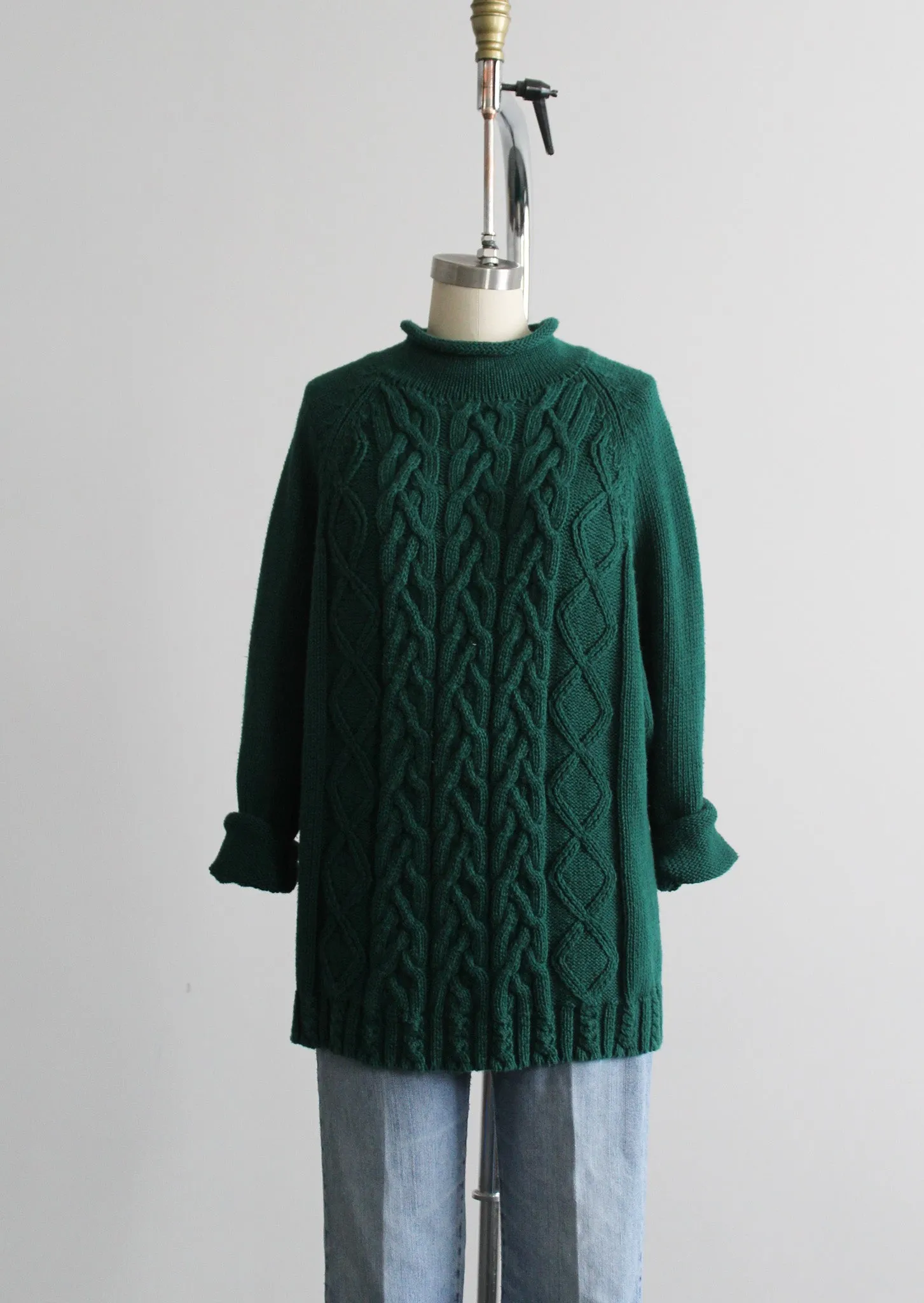 spruce cotton fisherman sweater 1919 Vintage