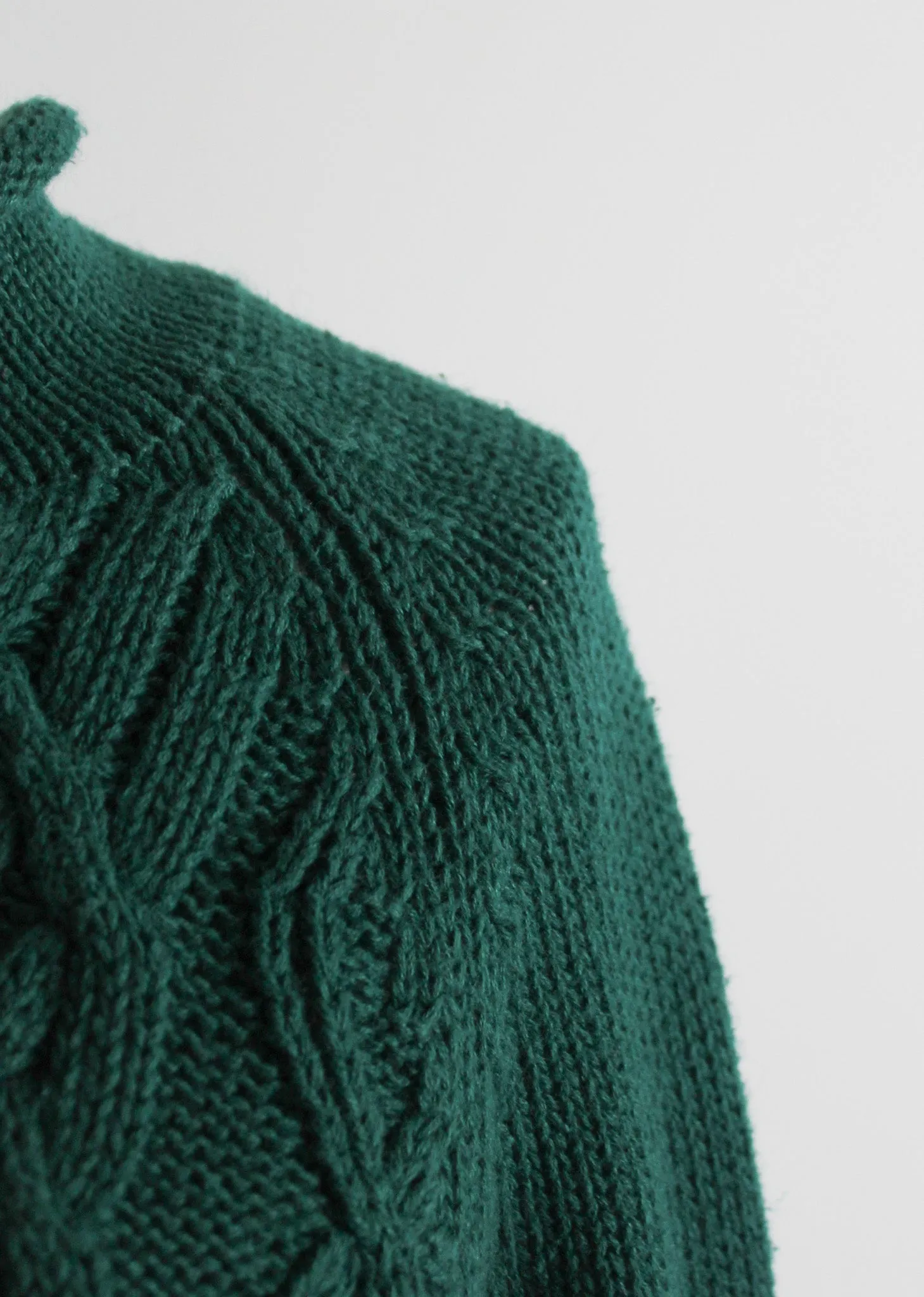 spruce cotton fisherman sweater 1919 Vintage