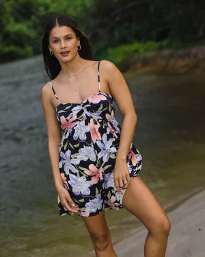 Star Glow Romper - Black Multi Billabong