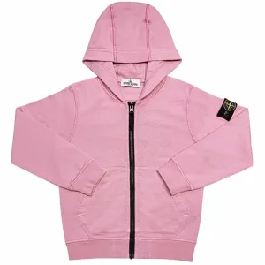 Stone Island Junior Sweatshirt w. Zipper Rose