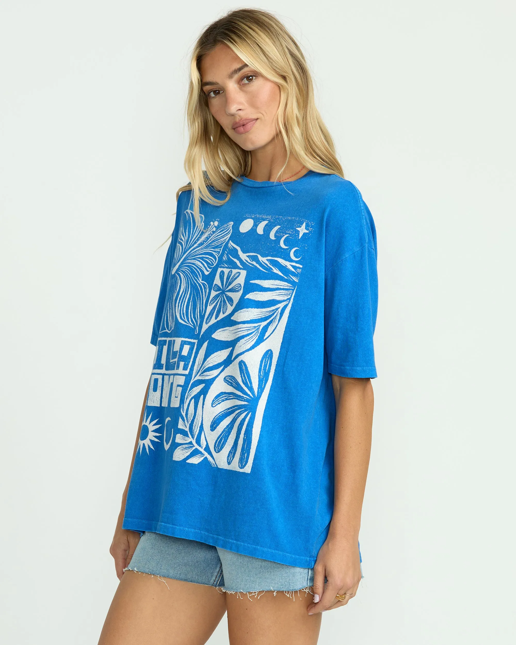 Summer Nights Tee - True Blue Billabong