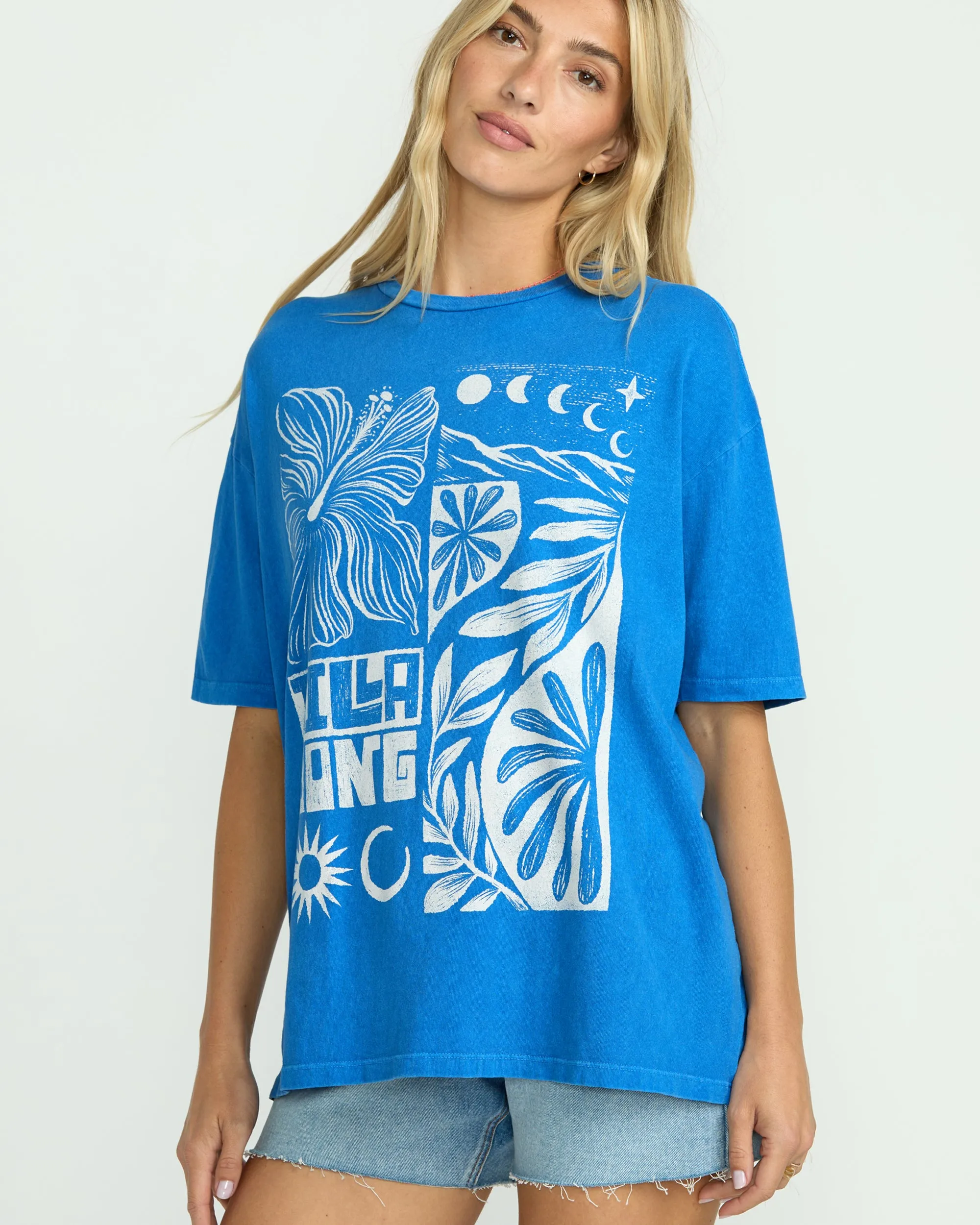 Summer Nights Tee - True Blue Billabong