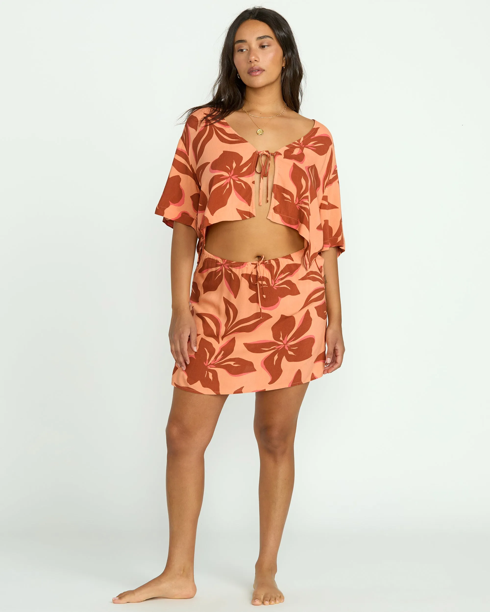 Sunflower Skirt - Apricot Billabong