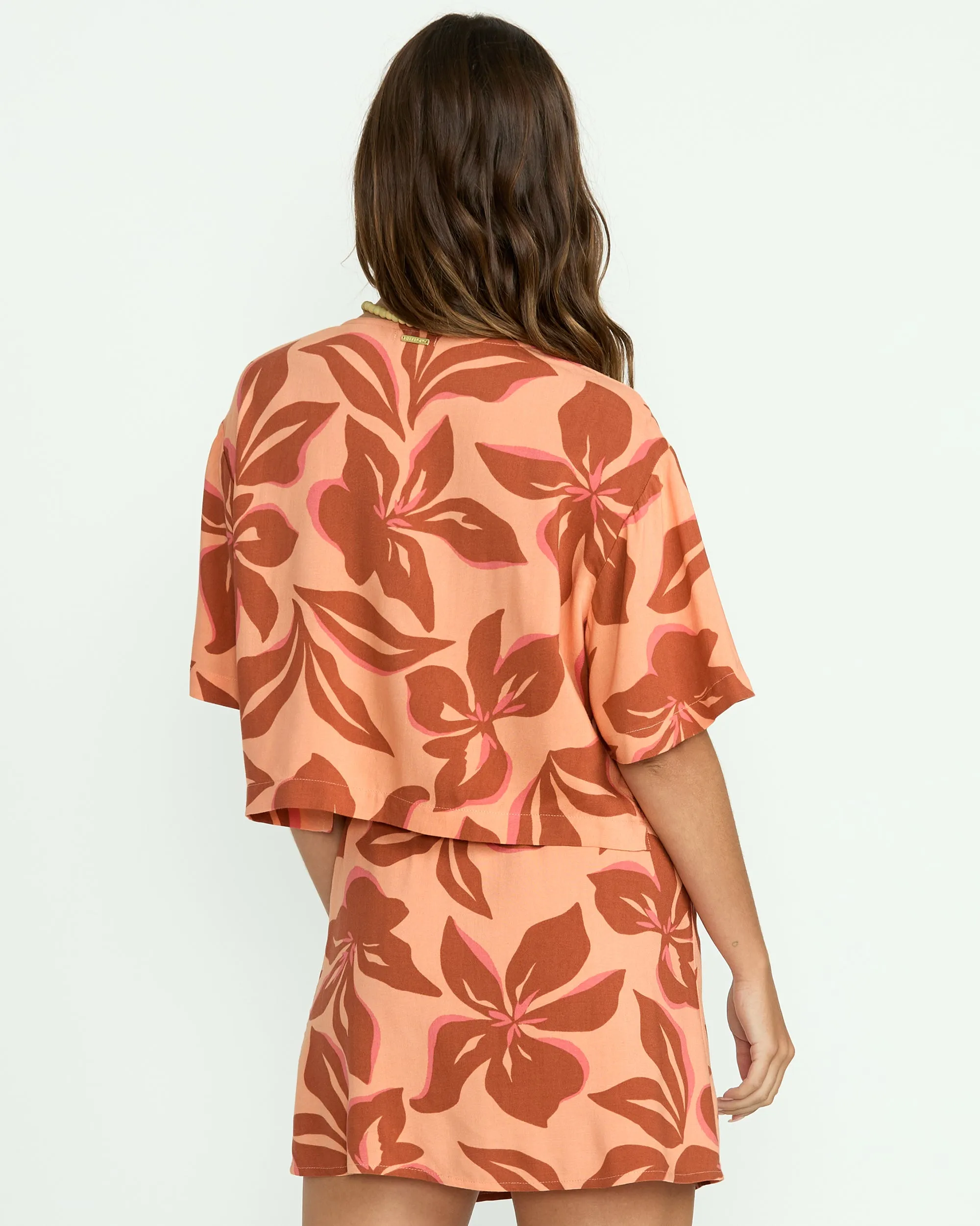 Sunflower Top - Apricot Billabong