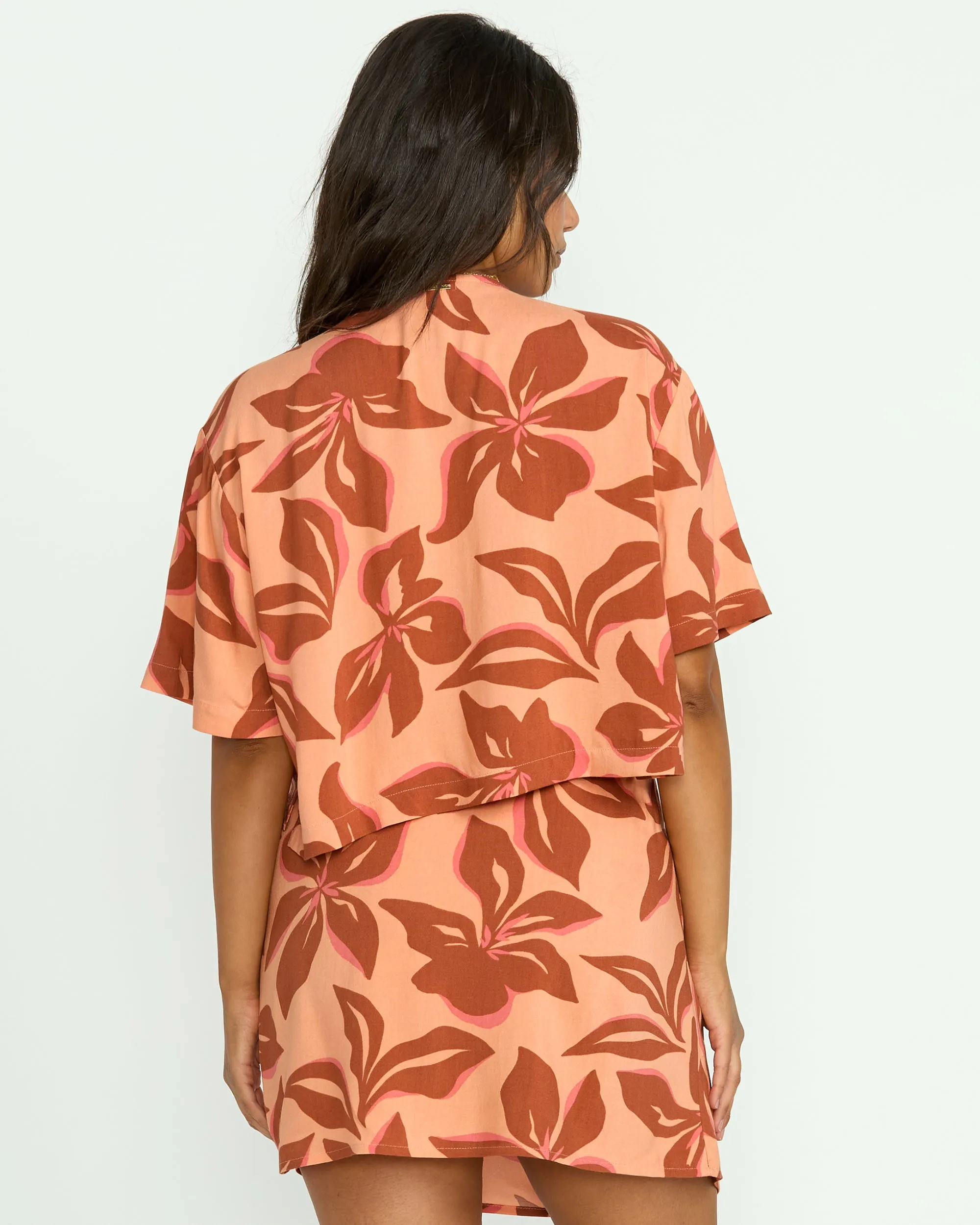 Sunflower Top - Apricot Billabong