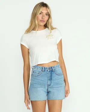 Sunshine Surf Babes Tee - Salt Crystal Billabong