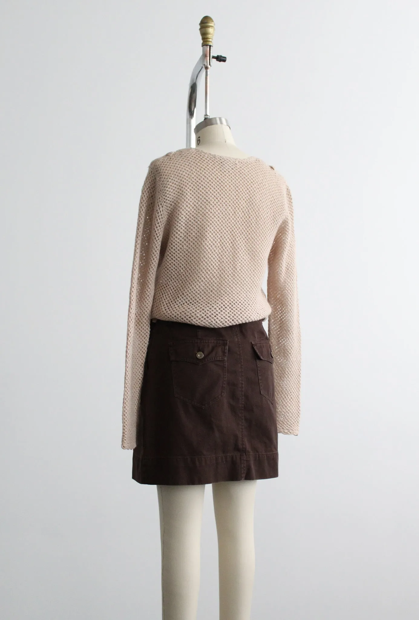sunspun crochet cardigan 1919 Vintage